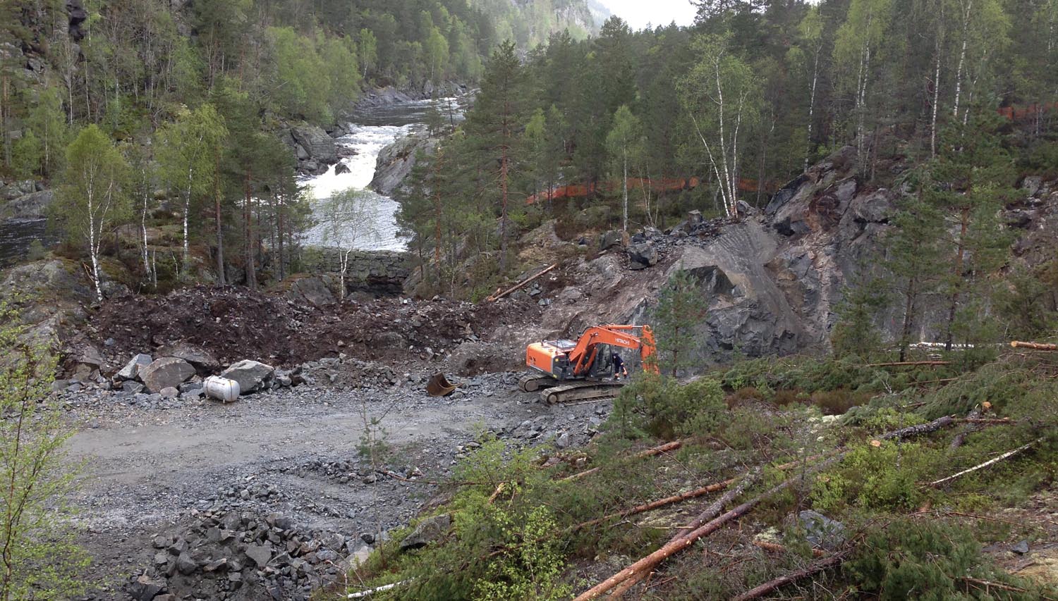 Bygging av kraftverk